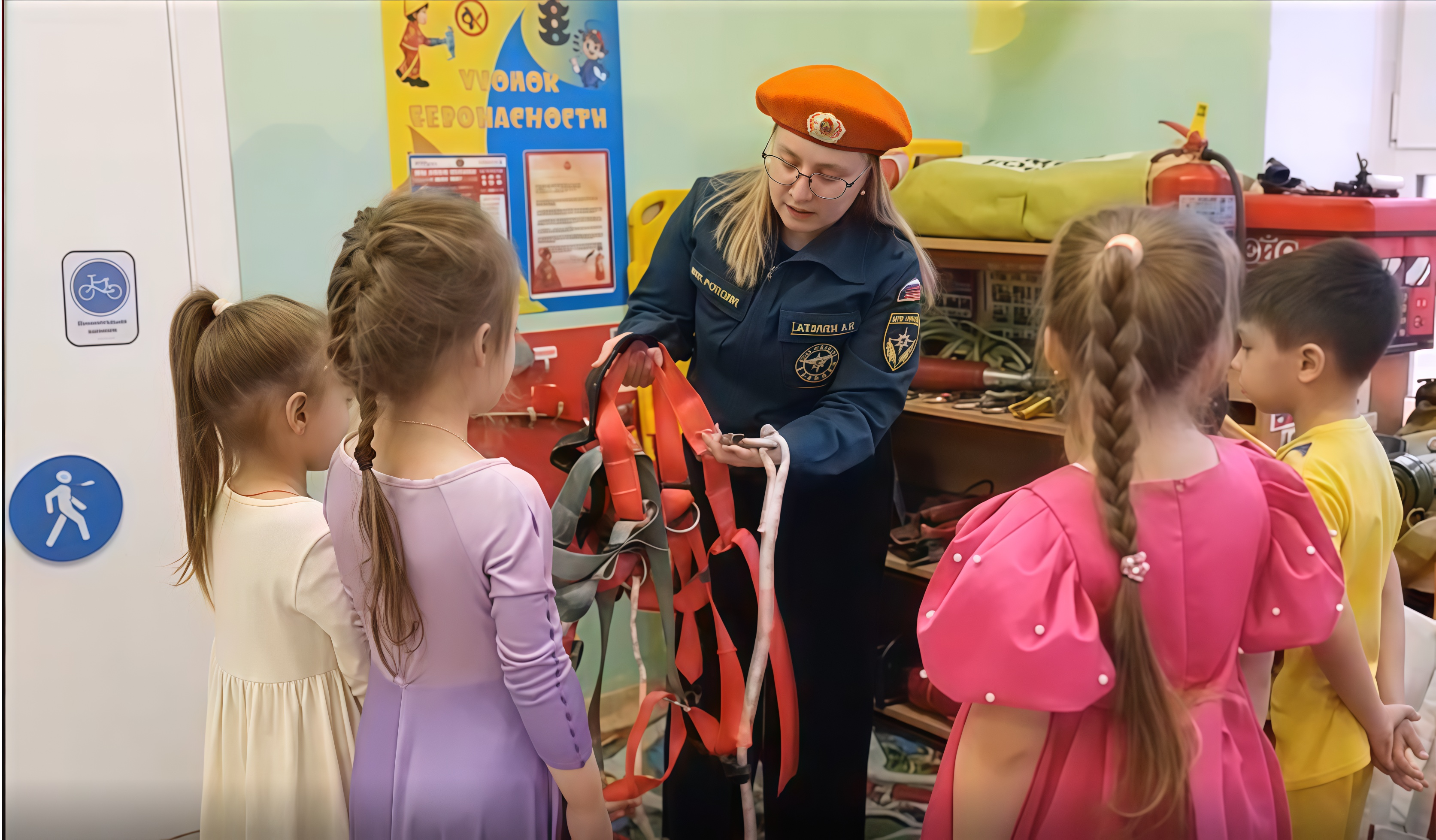 Мастер-класс по спасательному делу